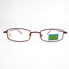 Zack & Zoe LV-CHAMP wine Rectangular Full Rim Eyeglasses 45-18 135 mm