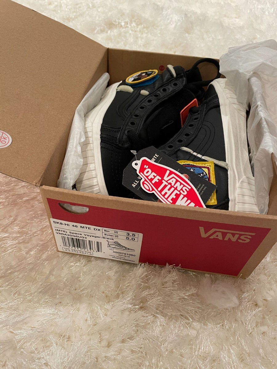 Vans SK8-Hi 46 MTE DX NASA Space Voyager Black Mens  display picture 2