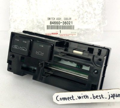 TOYOTA GENUINE BB4#,5#,BZB40 Switch Assy, Cooler Control Coaster 84660 - 36021