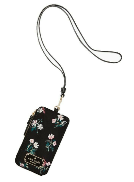 id card lanyard kate spade