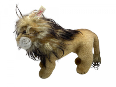 Steiff Tier Löwe 650932 King Leo 25 x 22 cm. Top Zustand   