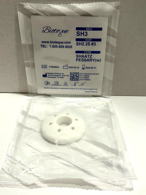 Bioteque America Shaatz Pessary-Vaginal Gynecological Uterine Prolapse Support