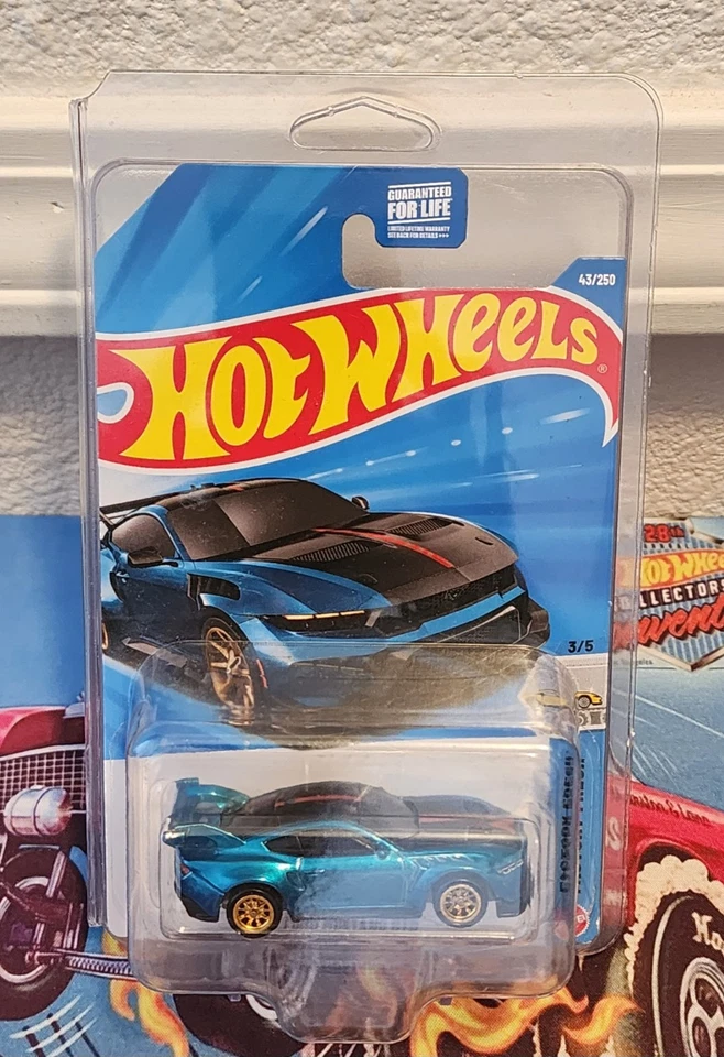 🔥Tarjeta larga Hot Wheels Ford Mustang GTD Super Treasure Hunt 2026🔥 Foto 3 de 4
