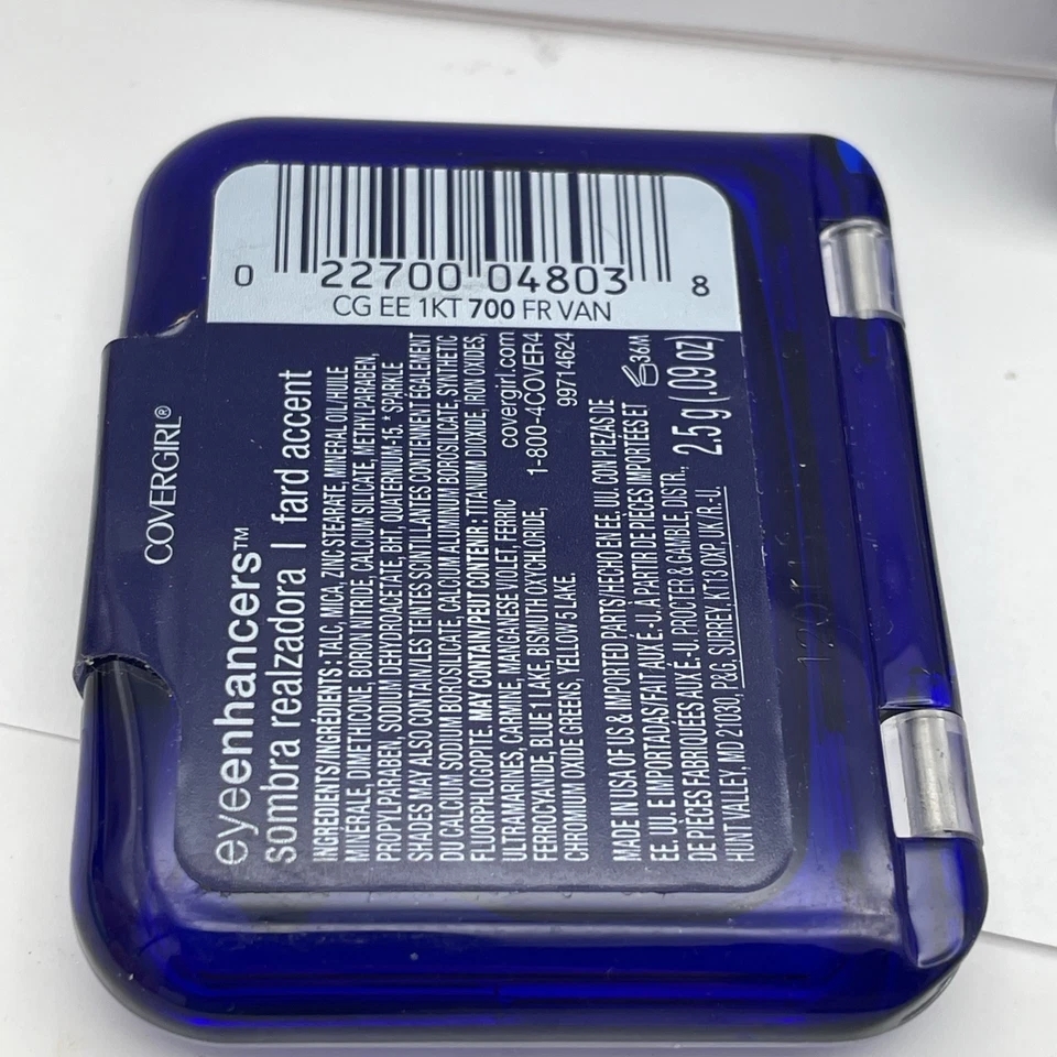 2! Cover Girl Eye Enhancers Eye Shadow French Vanilla 700 Covergirl Blue - Image 4 of 4