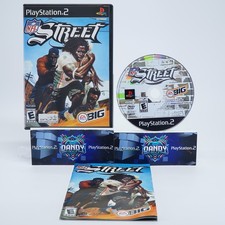 NFL Street PS2 Black Label - CIB W/ Manual - PlayStation 2