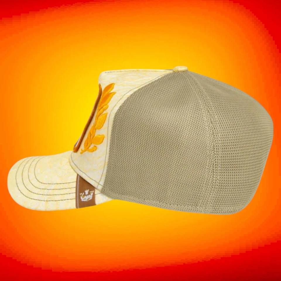 Goorin Bros The Farm Trucker Friday Drop Edición Limitada Royalty Facheun Gold Foto 3 de 4