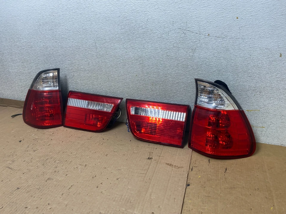 Juego de luces traseras interiores exteriores izquierda+derecha BMW X5 2000 a 2006 U8661 DW Foto 2 de 4