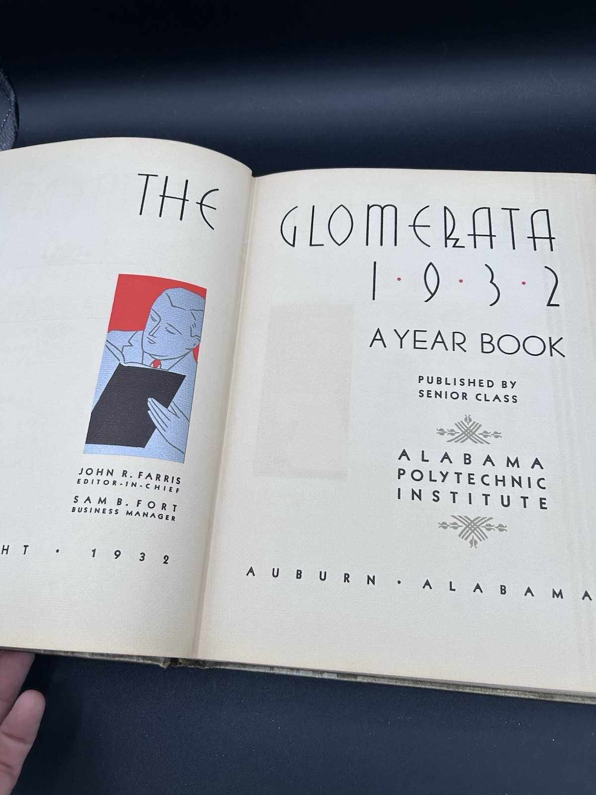 Alabama Polytechnic Institute Glomerata Auburn Yearbook 1932 | eBay
