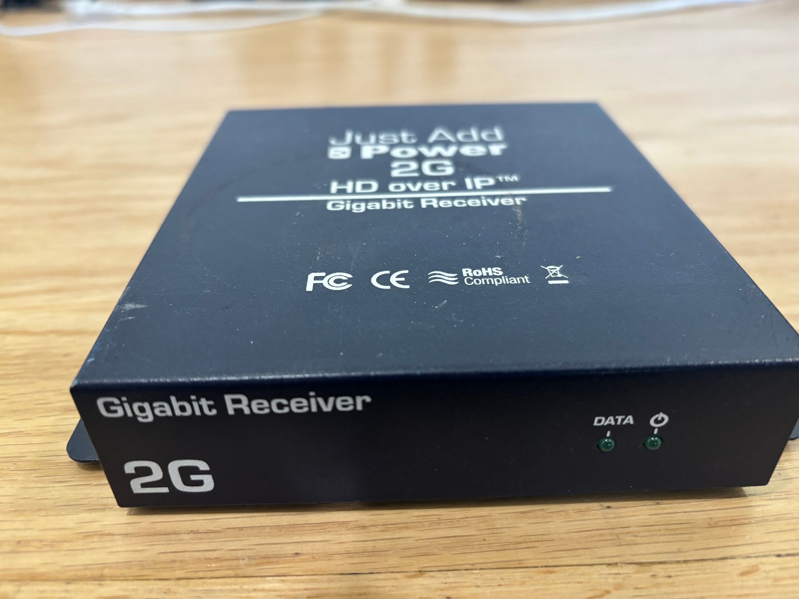 Just Add Power 2G HD over IP Gigabit Receiver - VBS-HDIP-208A