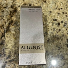 Algenist AA Barrier Serum Alguronic Acid Repairing AntiAging 1 Oz  New In Box