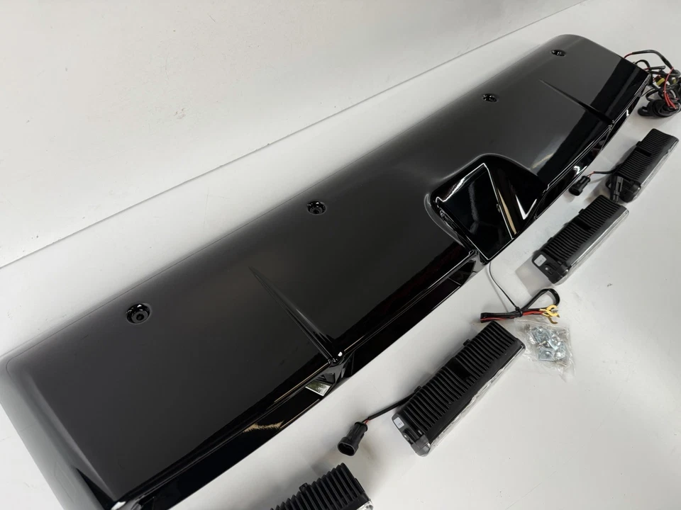 FOR VOLKSWAGEN AMAROK GLOSS BLACK LED ROOF LIGHT POD BAR 2010-2023 - Image 4 of 4