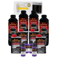 Bright Purple 1 Gallon Urethane Truck Bed Liner Kit With Roller Applicator Kit