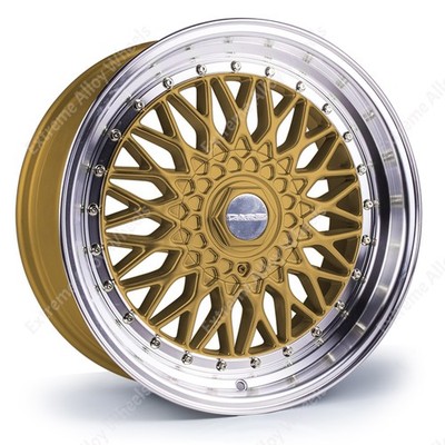 15 Zoll Gold DRRS Leichtmetallfelgen passend für Vauxhall Chevette Nova Tigra Vectra 4x100