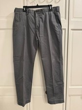 POLO RALPH LAUREN Chino Pants Grey Stretch Straight Fit Size 36x30