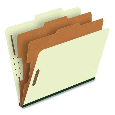 Pendaflex 17173 2 Divider 6-Section Pressboard Classification Folder (10/BX) New