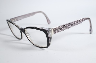 Fendi Brille FF 0003 Damen Schwarz Vollrand Kunststoffbrille Brillengestell