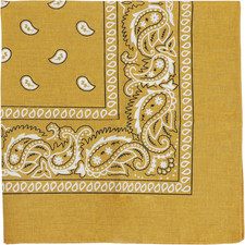 22 Inch Cotton Paisley Bandana