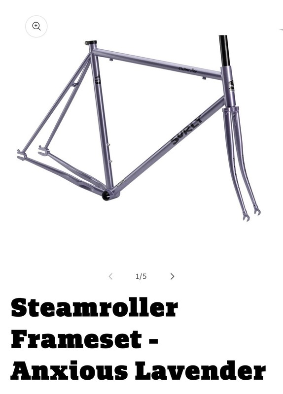 Surly Steamroller Frameset Brand New Still Sealed New Release