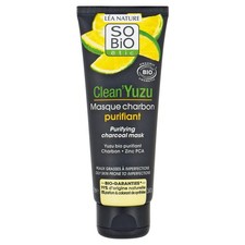 SO BIO clean YUZU masque charbon anti imperfections 75ml