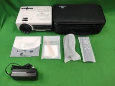 VANKYO HOME PROJECTOR WHITE ANDROID COMPATIBLE WITH REMOTE, CASE, MA (F40026405)