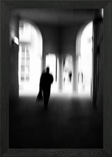 Urban Motion Gerahmtes Wandbild Poster Leinwanddruck Bild