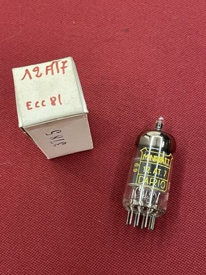 TSF Funkstation Verstärker Lampe Röhre - Miniwatt Dario 6.9 12AT7 ECC81