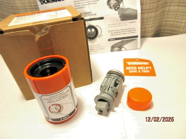 Cilindro de bloqueo de encendido Dorman 924-784 para Chrysler Dodge Jeep 4574029AB Foto 3 de 3