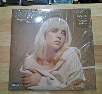 Billie Eilish Happier Than Ever Vinyl LP Pop Interscope 2021 12'' 33 RPM Opened 
