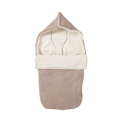 koeka Fußsack Kinderwagensack Buggy Plüsch Vik Clay Universal Cord Struktur