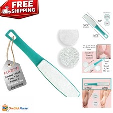 Pumice Stone Foot File with Coarse Fine Surfaces - Effortless Foot Care
