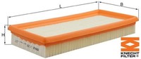 Knecht LX259 Luftfilter Luftfiltereinsatz