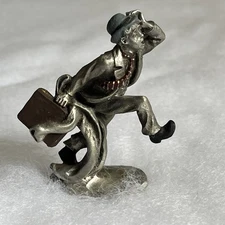 Hudson Pewter Villagers #5619 Billy Mitchell Running/Train **see Other Listings