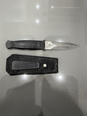 Vintage Gerber Guardian Boot Knife USA w/orig Sheath Dagger