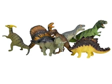 Vintage Dinosaur Toy Collection Lot & Prehistoric Model Safari LTD ALL RETIRED
