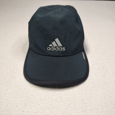 Adidas Aeroready Running Hat OS Black Polyester Performance 