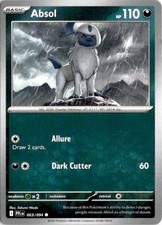 Absol 063/094 Phantasmal Flames PFL Common Pokemon Card