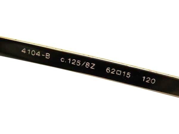 CHANEL Sunglasses Cocomark 4104B GClear Beige Metal Ladies Rhinestone Authentic image 2