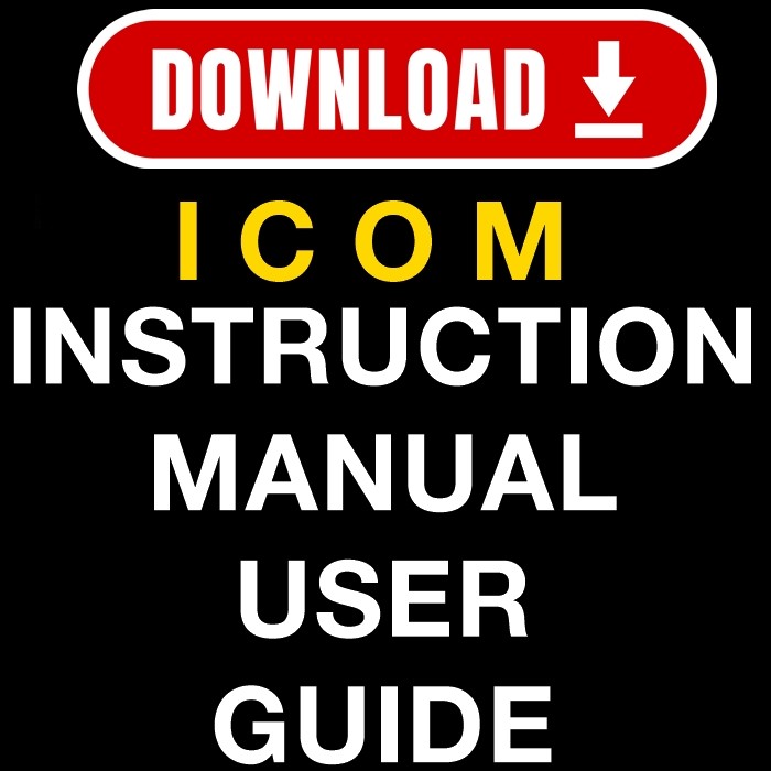 ICOM IC-7000 IC7000 HF VHF UHF TRANSCEIVER INSTRUCTION MANUAL USER