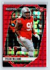 2025 Panini Prizm Draft Picks Football Red Finite Tyleik Williams #82