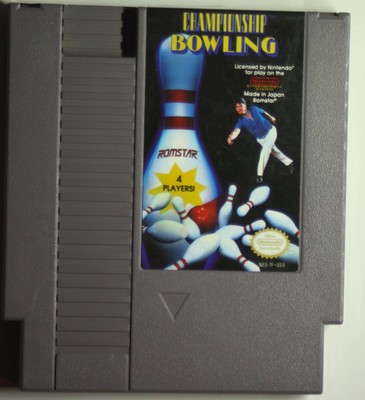 Championship Bowling - Nintendo (NES) ***SEE PICTURES*** - Tested