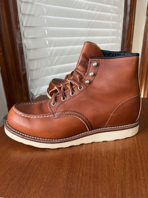 RARE LIMITED EDITION w BOX | RED WING 8.5D ORO HARNESS MOC TOE BOOTS 87519 8.5 D