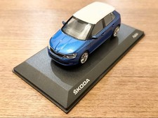 Skoda Fabia 1/43 Iscale Mini Car Blue Metallic Rare 14Y+ JAPAN