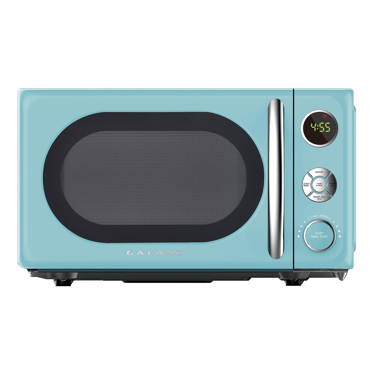 DAIYAVALUE Microwave Oven 単機能電子レンジ Galanz GLCMKA07BER-07 Retro Microwave Oven, LED Lighting, Pull .7