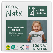 Baby Diapers - Plant-Based Eco-Friendly Diapers, Great for Baby Sensitive Skin a