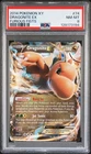 2014 POKEMON XY FURIOUS FISTS #74 DRAGONITE EX PSA 8