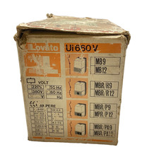 LOVATO MBR/P Start Stop Motor Starters Enclosures 1/16Hp 3-5A 115VAC