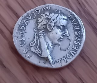 🔱 Denier en Argent de César ( 44 Av. J. C.) roman coin antique monnaie Prestige