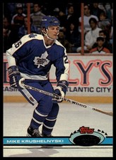1991-92 Stadium Club #54 Mike Krushelnyski