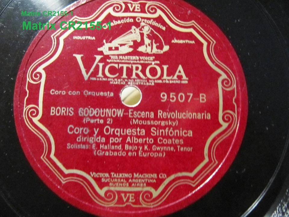 UNISSUED 1928 Boris Godunov Revolutionary Scene Russian COVENT GARDEN Belleza 2x - Image 3 of 4