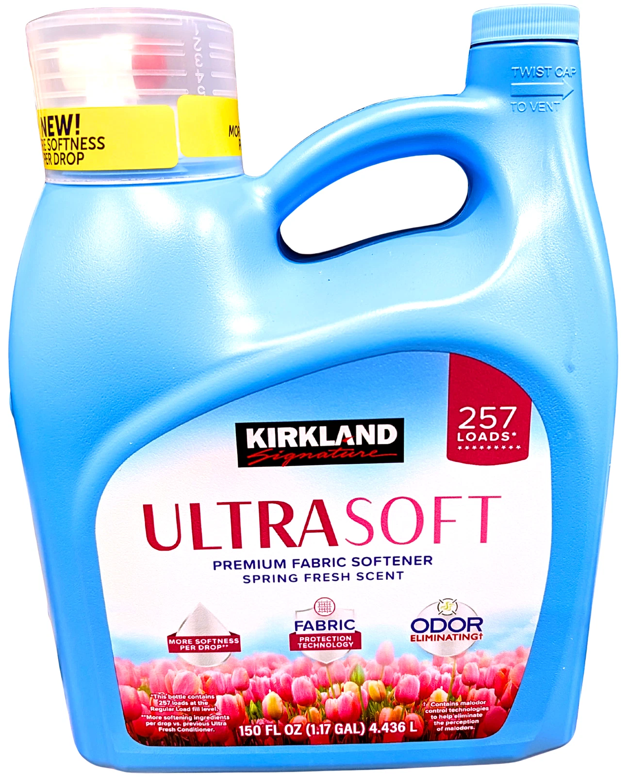 Kirkland Signature Ultra Soft Fabric Softener 257 Loads 150 Fl Oz